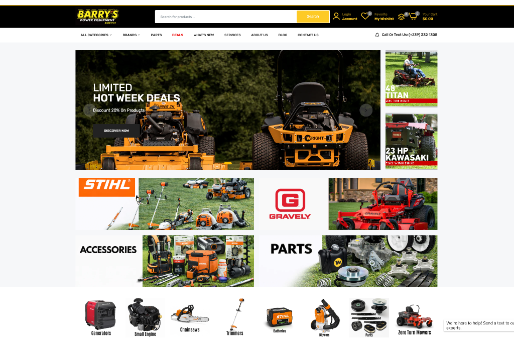 Barry's Power Equipment